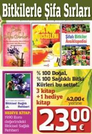 Bitkilerle Şifa Sırları Seti (3 Kitap + 1 Hediye Kitap) Türk Kitabevi Kampanyasi