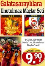 GalatasarayUnutulmaz Maclar ve 100 Yillik Sevda (8 VCD)