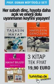 Yaşasın Hayat Seti (3 Kitap) Prof. Dr. Osman Müftüoğlu'nun Kitapları